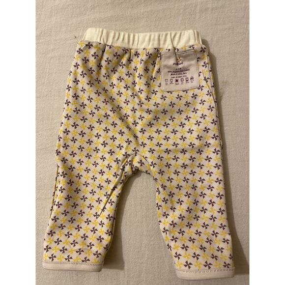 Endue Baby Pants Size 0-3 Months Organic Pima Cotton Reversible Newborn 4 Pairs - Picture 5 of 7